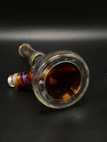 Wil Glass Amber Purple Mini Tube