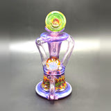 Back of the recycler, both recycling arms and the marble set into the body