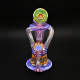 Back of the recycler, both recycling arms and the marble set into the body