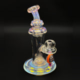 The same banger hanger turned to show the 10 mm joint out to the right, the orange millie below it