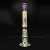 The collab tube from the back