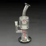 Toro Double Mac x Sugar Magnolia rig, Royal Jelly and black, 10mm joint — the full piece on black