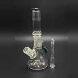 The tube beside its removable two-hole downstem, which lifts out of the joint