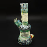 Wil Glass, Jake the Human and Spencer J collaboration mini tube, full view with the joint on the left and the opal marble on the chamber