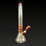 The matching bowl out of the joint, standing beside the tube