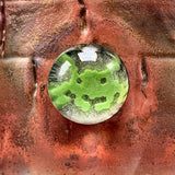 Close-up of the invader millie set in the brick band